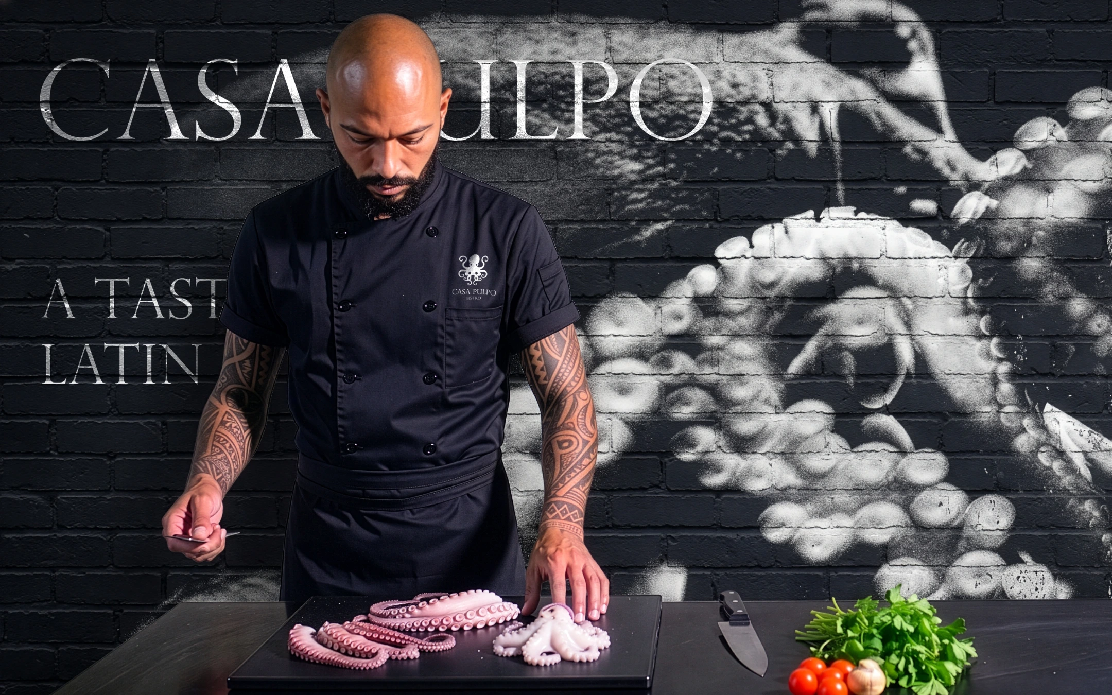 Casa Pulpo Bistro branding by Stradcom